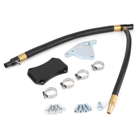 Kit di eliminazione del radiatore della valvola EGR compatibile con Duramax 2011-2015 6.6L LML Diesel A