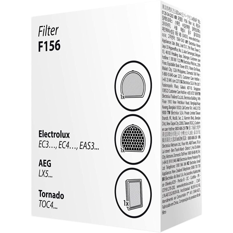 Kit di filtrazione F156 per aspirapolvere 9009229320