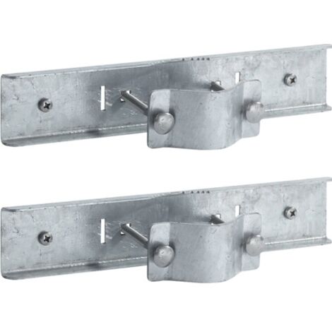 Kit di fissaggio a palo per quadri in Acciaio Bocchiotti B04581