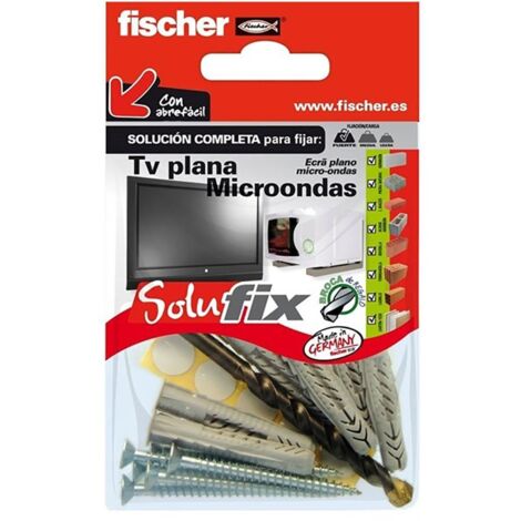 Kit di fissaggio Solufix per flat TV/microonde