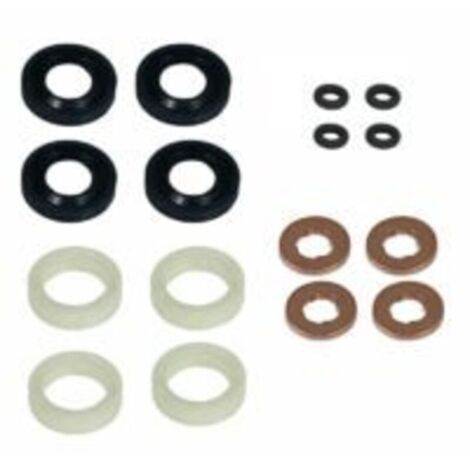 Kit di guarnizioni per iniettori 1.6hdi con guarnizione del collettore di aspirazione e guarnizione del coperchio delle punterie.