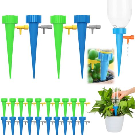 Kit di irrigazione a goccia Ulisem 20, irrigazione automatica regolabile per piante da interno ed esterno, Irr