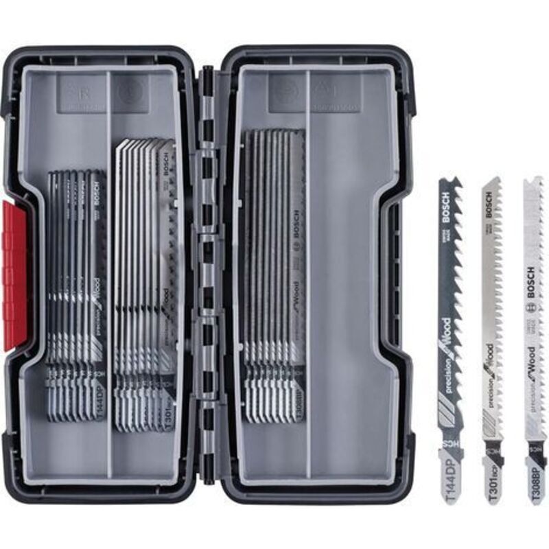 Saber Lama Set 30 Pezzi .Wood Precisione Bosch