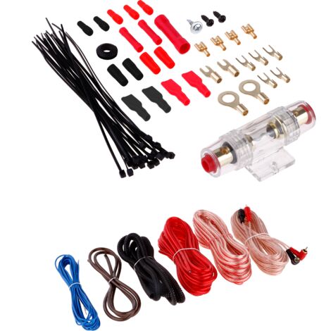 Kit di montaggio per amplificatore Peiying, cavi e accessori audio per auto.