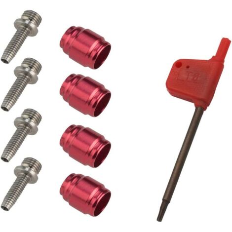 Kit di montaggio per olio d'oliva da 4 pezzi per disco idraulico per bicicletta Avid Sram StealthamaJig Tubo freno Stealth-A-MAJIG Installazione rapida