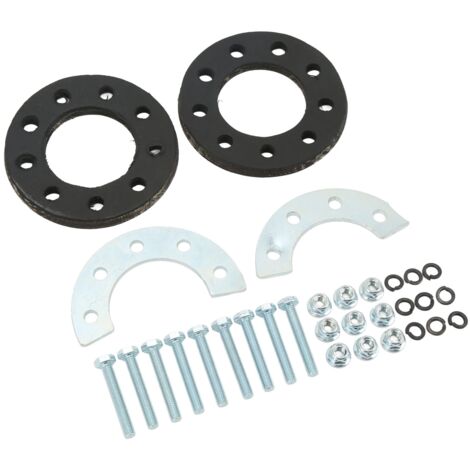 Kit di montaggio pignone a 9 fori Piastra di supporto in lega di alluminio Rondella rinforzata per motocicletta elettrica 49‑80CC