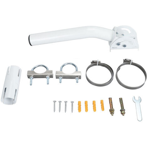 Kit di montaggio professionale in acciaio inossidabile per antenna rettangolare V2 - Doppia sicurezza antivento