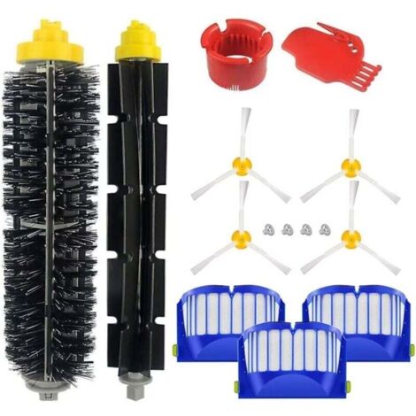 Kit di parti di ricambio e accessori per iRobot Roomba serie 600, 606, 610, 614, 615, 616, 620, 621, 625, 630, 631, 635, 640, 645, 650, 655, 660, 665, 670, 671, 676, 680, 681, 690, 691, 695, 696 e 697