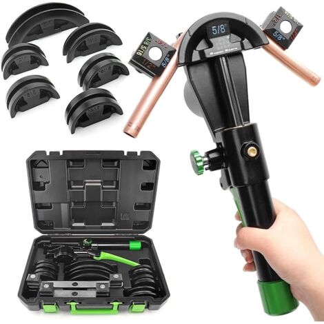 Kit di piegatura idraulica per tubi in rame e alluminio, piegatura manuale dei tubi con un intervallo di piegatura da 0 a 90° e funzionalità di piegatura inversa