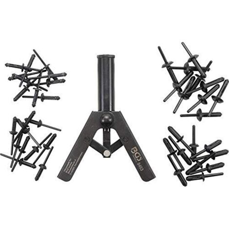 Kit di pinze per rivetti in plastica  41 pz.