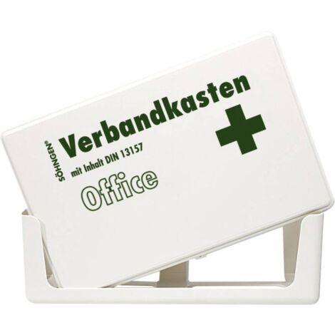 Kit di pronto soccorso Office B260xH160xT80mm bianco