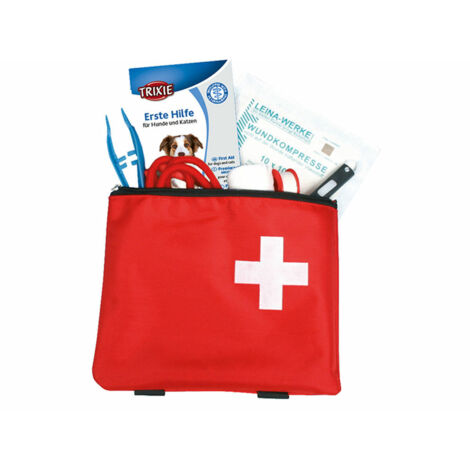 Kit di pronto soccorso Trixie per cani e gatti, 12 pezzi