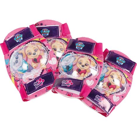 Kit di protezione livello 1 gomitiere e ginocchiere Paw Patrol girl