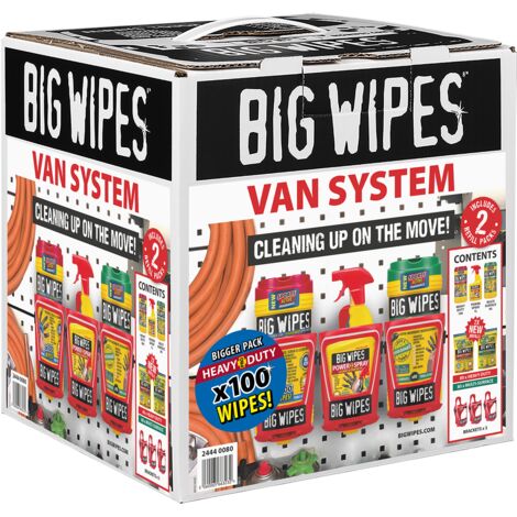 Kit di pulizia Big Wipes 1 L
