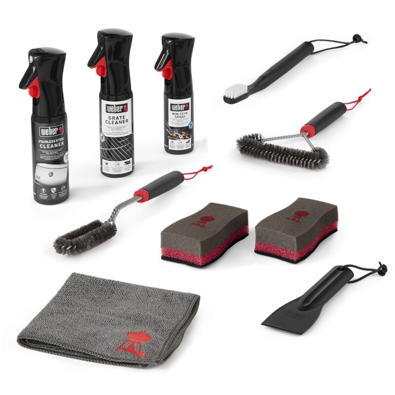 Kit de nettoyage pour barbecue à gaz en inox