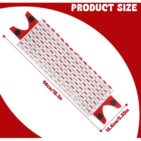 Kit di ricarica per mocio in microfibra da 3 pezzi compatibile con Vileda Ultramax/UltraMax Plus/Easy Wring UltraMax, facile da installare, per tutti i pavimenti macchiati