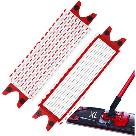 Kit di ricarica per mocio Vileda UltraMax XL, 2 pezzi, lavabile e riutilizzabile, per la pulizia dei pavimenti