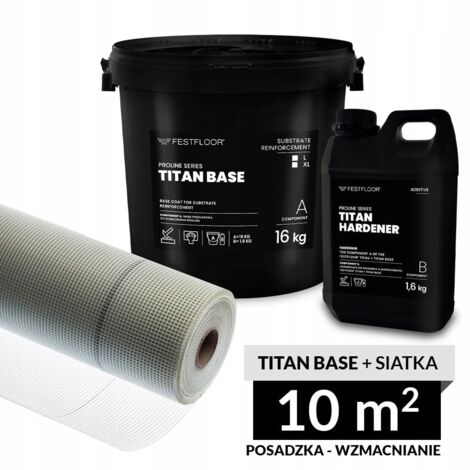 KIT DI RINFORZO DEL SUBSTRATO BASE TITAN + RETE SUPER SOTTILE