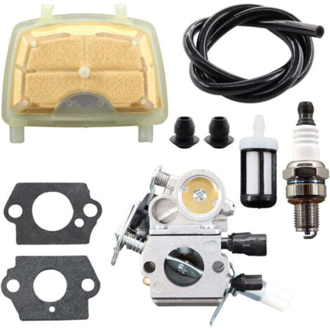 Kit di riparazione carburatore con tubo carburante per motosega MS171 MS181 MS201 MS211 MS 181 171 211 Zama C1Q-S123C C1Q-S119C C1Q-S269 con filtro aria 1139 120 16020