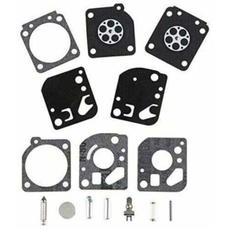 Kit di riparazione carburatore RB-29 da 15 pezzi, guarnizioni a membrana per motosega per ZAMA C1U, Homelite UT-20004-AB UT-20024-AB UT-20044-AB, Ryobi 26cc e 30cc
