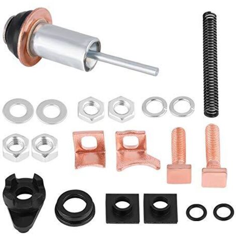 Kit di riparazione del motorino di avviamento, kit di riparazione del solenoide di avviamento per Land Rover Discovery Defender TD5 2.5