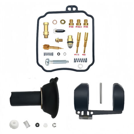 Kit di riparazione e manutenzione del carburatore compatibile con Suzuki Intruder 125 VL125 (anni 2000-2007) – Parti di ricambio di alta precisione per regolazione e pulizia-lsw