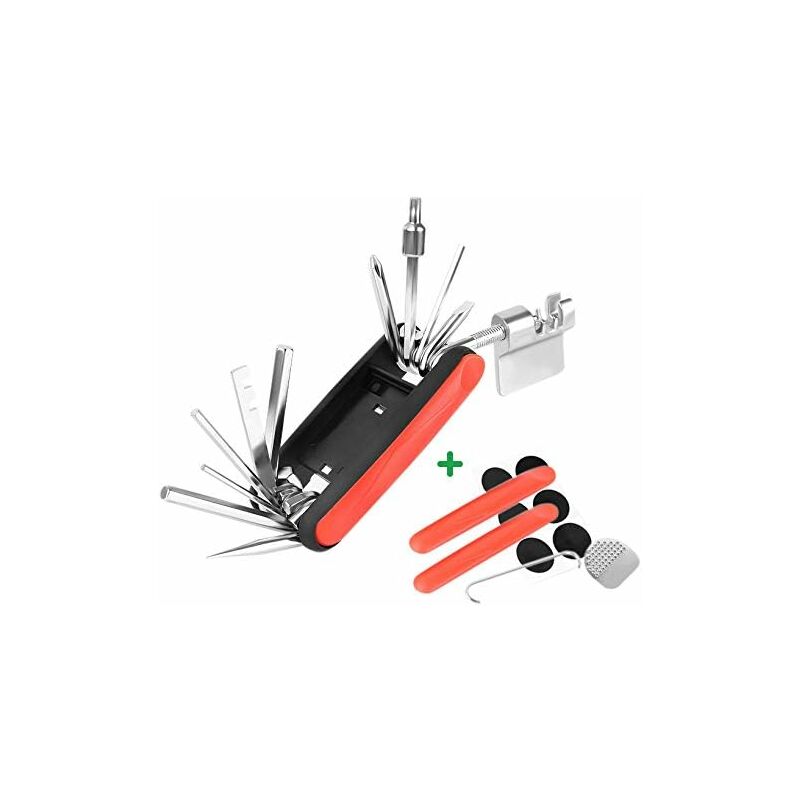 Kit di riparazione multi-attrezzo per bici con