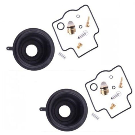 Kit di riparazione per carburatore - Parti di ricambio compatibili Kawasaki ZX600 Ninja, ER-6N, TR600 (giunto, membrana, getto, filtro)-lsw