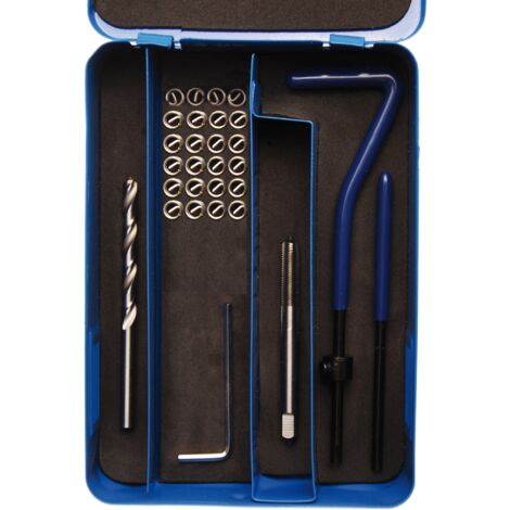 Kit di riparazione per filetti  M5 x 0,8  29 pz.
