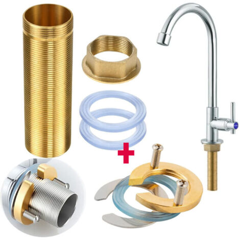 Kit di riparazione per rubinetti, kit di accessori in ottone per il fissaggio di filettature (M32-100mm)