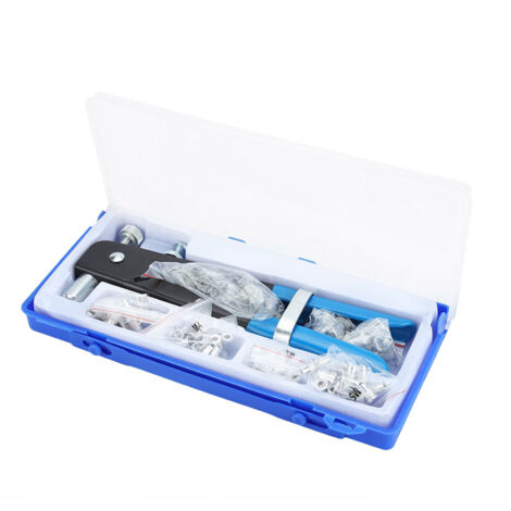 Kit di rivettatura per rivettatrice da 86 pezzi M3-M8