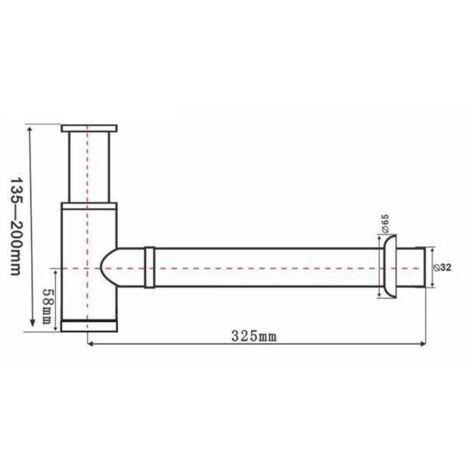Kit di scarico decorativo regolabile con sifone a P rotondo in ottone da 1,5" per lavabo da bagno, montaggio a parete, nero opaco
