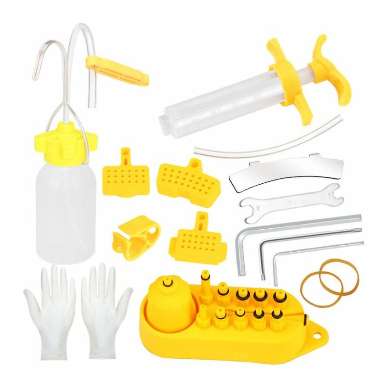 Kit di scarico dell'olio minerale per freno a