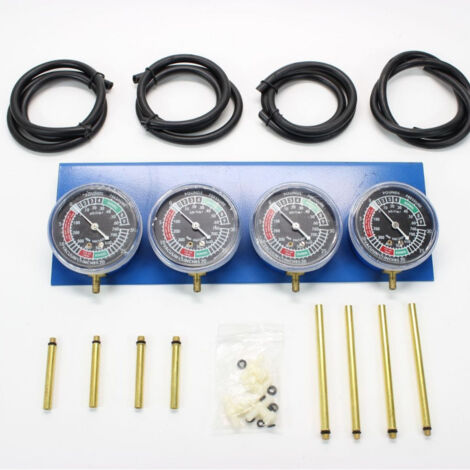 Kit di sincronizzazione carburatore per quattro cilindri, vacuometro, bilanciatore, bilanciatore di fasatura per moto, carburatore