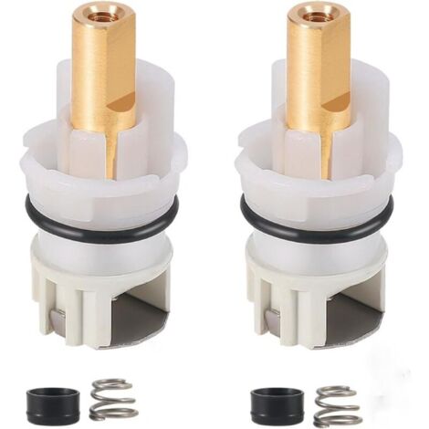 Kit di sostituzione della leva del rubinetto RP25513 per la riparazione del rubinetto a due maniglie, include sede e molle RP4993, confezione da 2