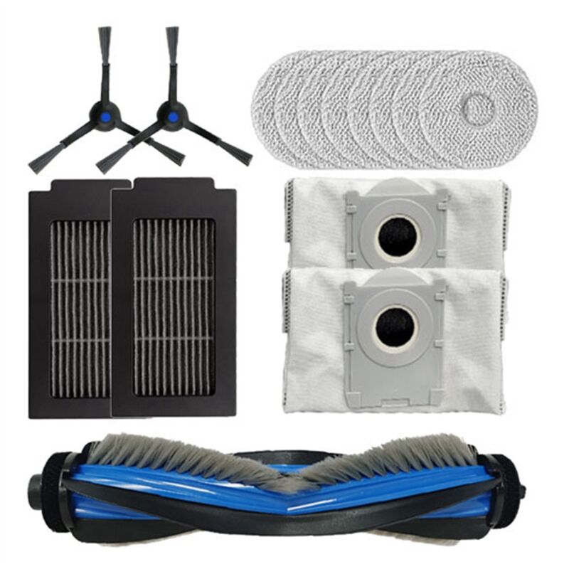 Image of Kit di sostituzione T50 Max Mop Pad Filtri, Sacchetti Antipolvere e Spazzole Laterali