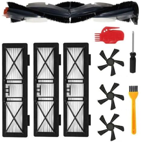 Kit di spazzole di ricambio compatibile con gli aspirapolvere robot Neato Botvac☛ serie D e Neato Botvac☛, accessori per Neato D3 D5 D7 D75 D80 D85