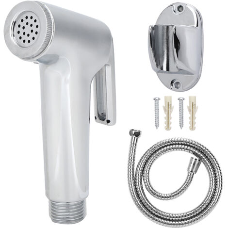 Kit di spruzzatura Duokon per soffione doccia, supporto per spruzzatore zincato per bidet, accessori per la pulizia del bagno.