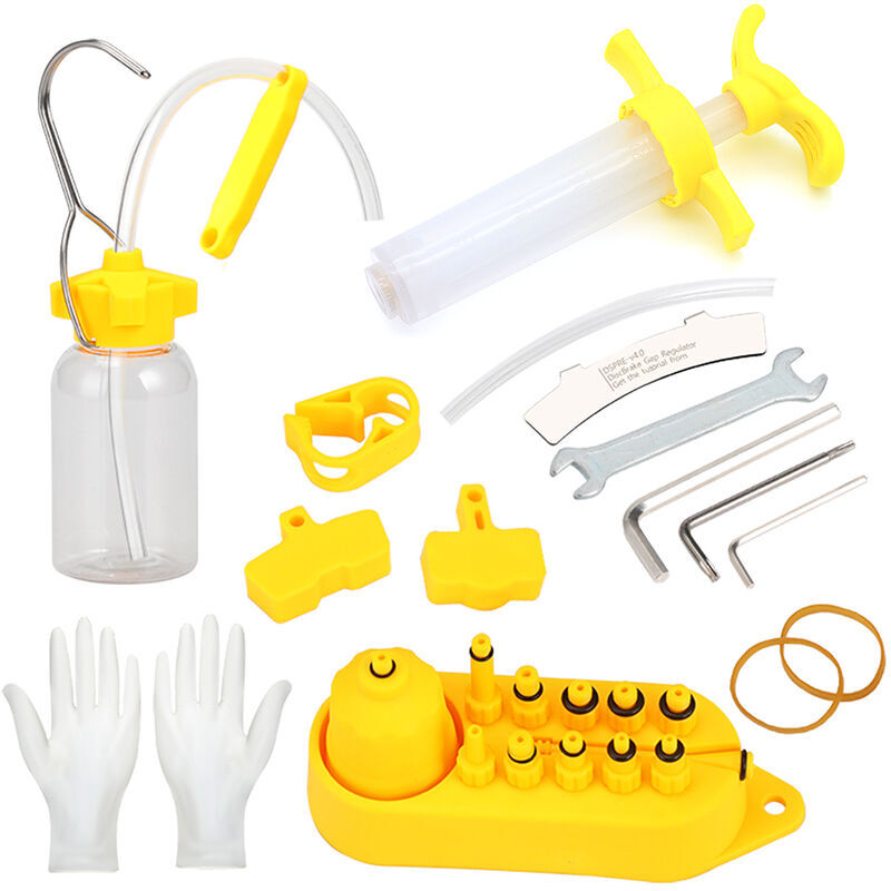 Kit di spurgo dell'olio minerale per freno a disco...