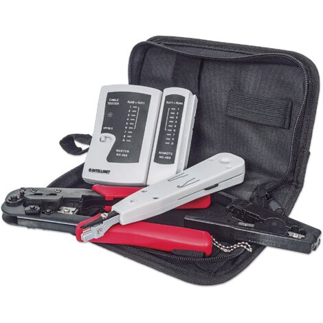 Kit di strumenti di rete Intellinet 780070 completo nero