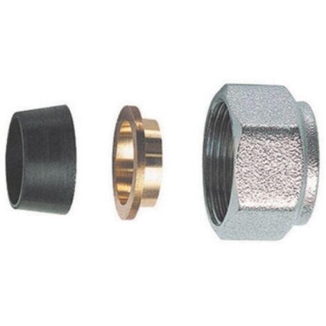 KIT DI TENUTA IN GOMMA A COMPRESSIONE PER TUBO RAME 3 PZ Diam. 16 S.F.