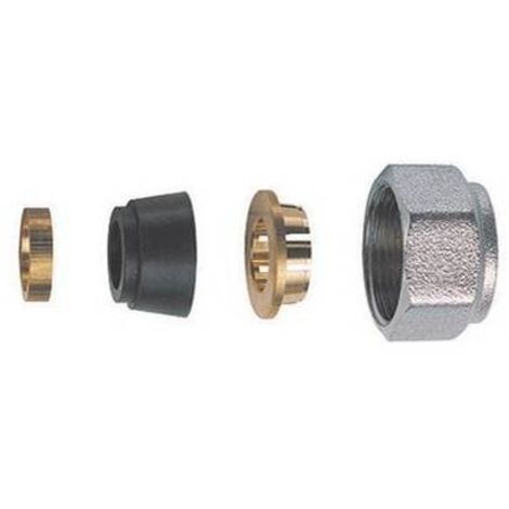 KIT DI TENUTA IN GOMMA A COMPRESSIONE PER TUBO RAME IN 4 PZ (FAR) Diam. 12 FAR