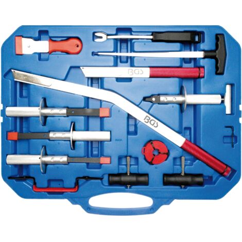 Kit di utensili per parabrezza 14 pz.