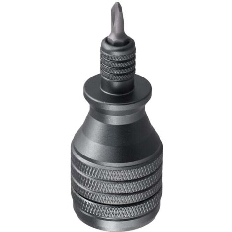 Kit di utensili per riparazioni domestiche con mini cacciavite in titanio 7 in 1 da 1/4 di pollice e punte Torx magnetiche