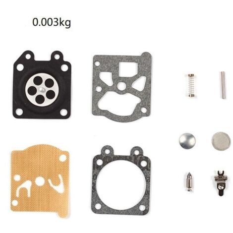 Kit diaframma e guarnizione per carburatore, kit di riparazione carburatore, kit di riparazione motosega 4500, guarnizione del diaframma del carburatore