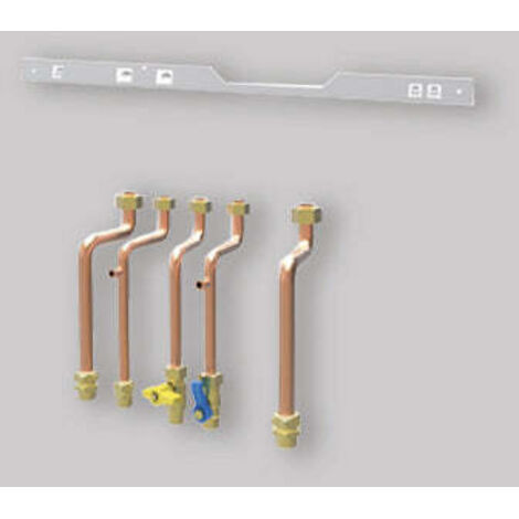 Kit d'installation à encastrer pour chaudière Ferroli 5 tubes + support