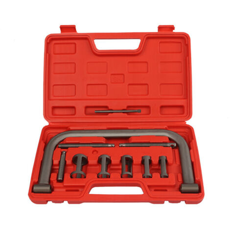 Kit d'installation automatique de démontage de compresseur de ressort de soupape de moteur, adapté aux motos, camions, vélos (bronze)