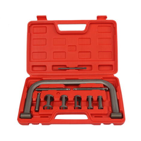 Kit d'installation automatique de démontage de compresseur de ressort de soupape de moteur, adapté aux motos, camions, vélos (bronze)
