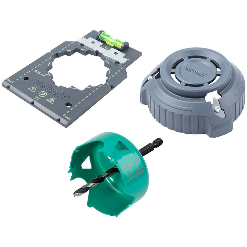 Wolfcraft - kit d'installation boite electrique 5897000 82866