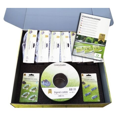 Kit d'installation de robot de jardin Grimsholm L 500 m